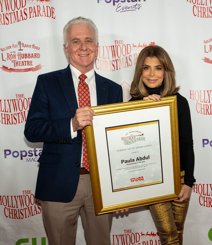 Hollywood Christmas Parade honors Paula — archival artwork or imagery