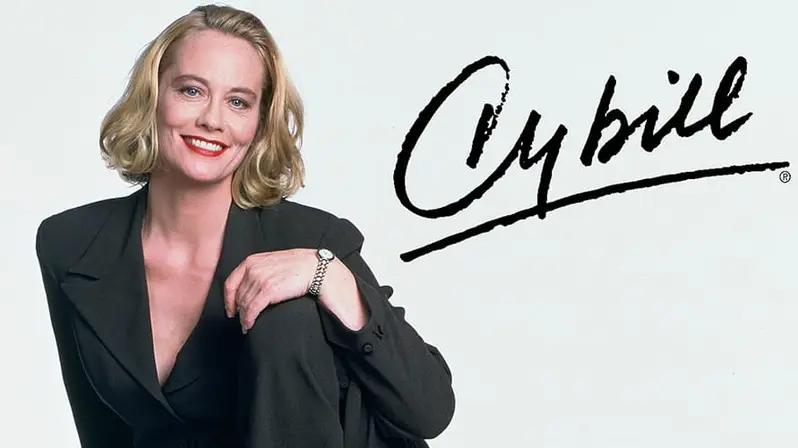 A guest appearance on Cybill — archival artwork or imagery