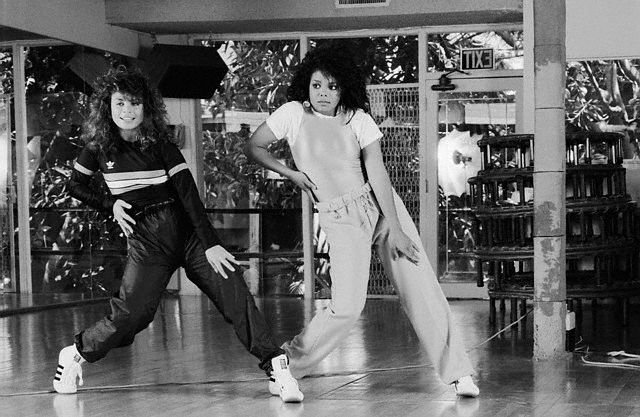 Paula Abdul and Janet Jackson — Nasty choreography2