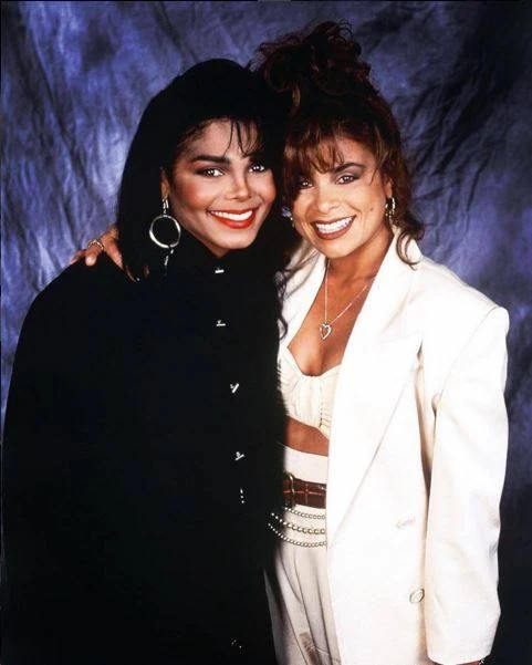 Janet Jackson and Paula Abdul together