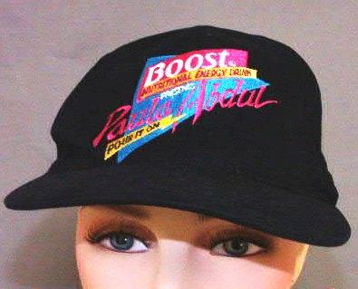 Boost Fitness Tour promotional cap — front.