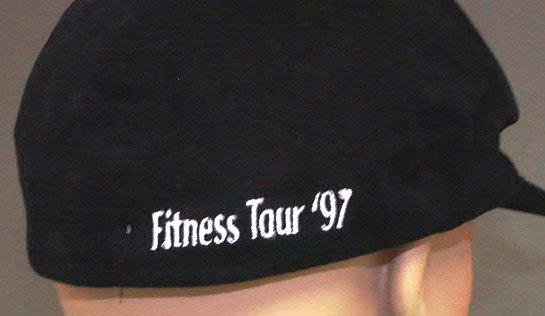 Boost Fitness Tour 1997 cap embroidery.
