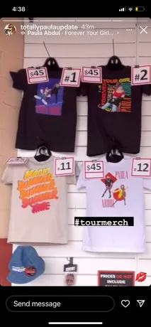 Tour merchandise 1 of 1