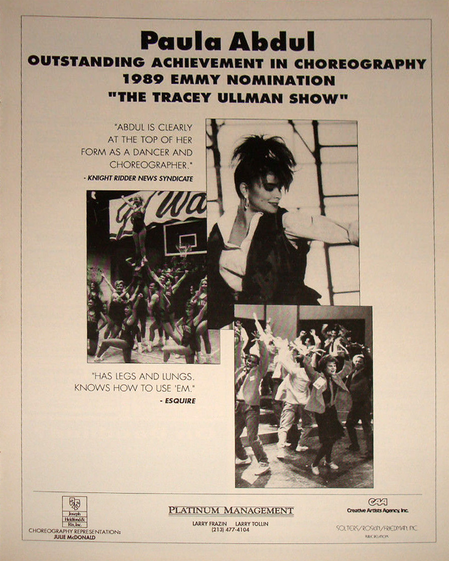 Emmy Promo featuring Paula Abdul for The Tracey Ullman Show