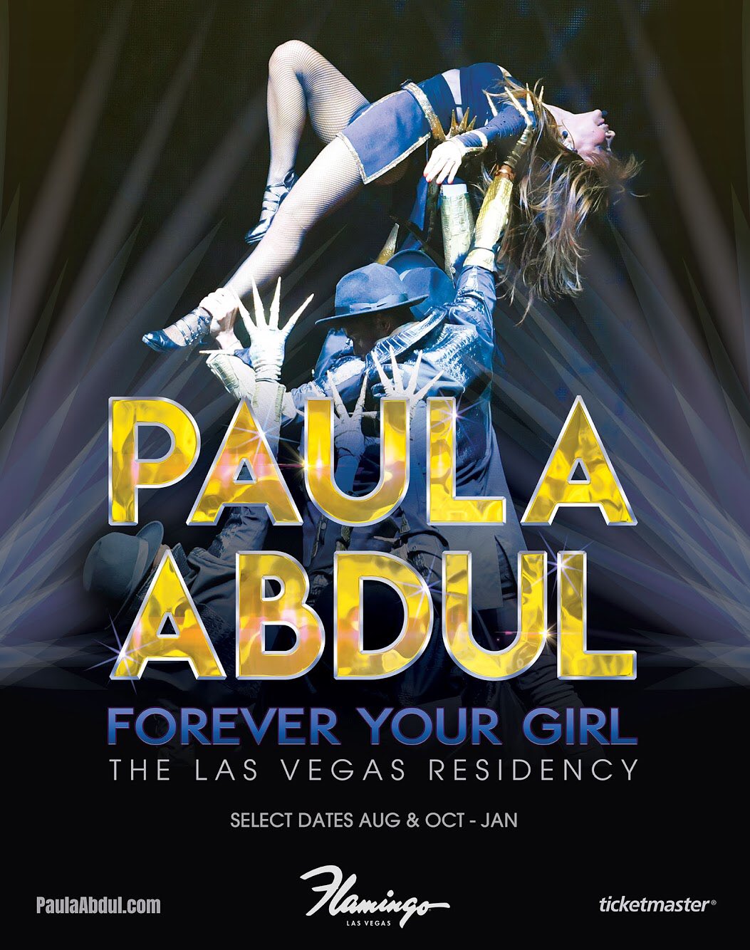 Las Vegas residency unveiled — archival artwork or imagery